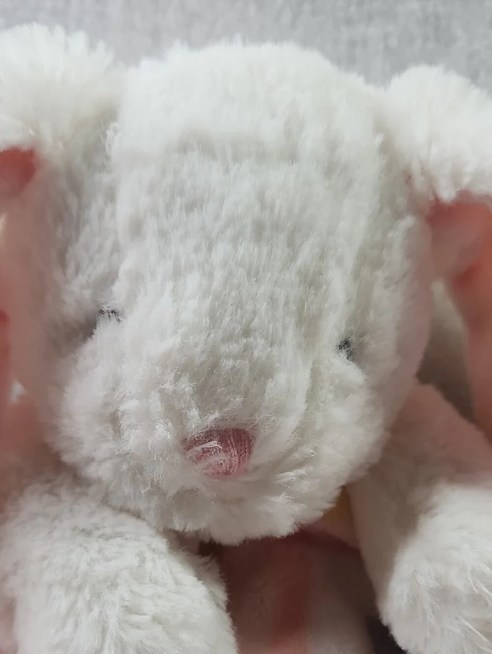 BLANKETS & BEYOND Pink Girls Bunny Lovey Blanket